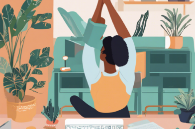 Desk Yoga: 10 Poses to Combat Work-From-Home Fatigue